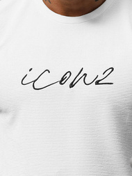 Tricou bărbați alb OZONEE O/P1108