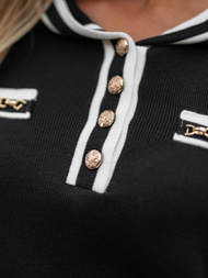 Trening dama doua piese negru OZONEE JS/26C8801/3