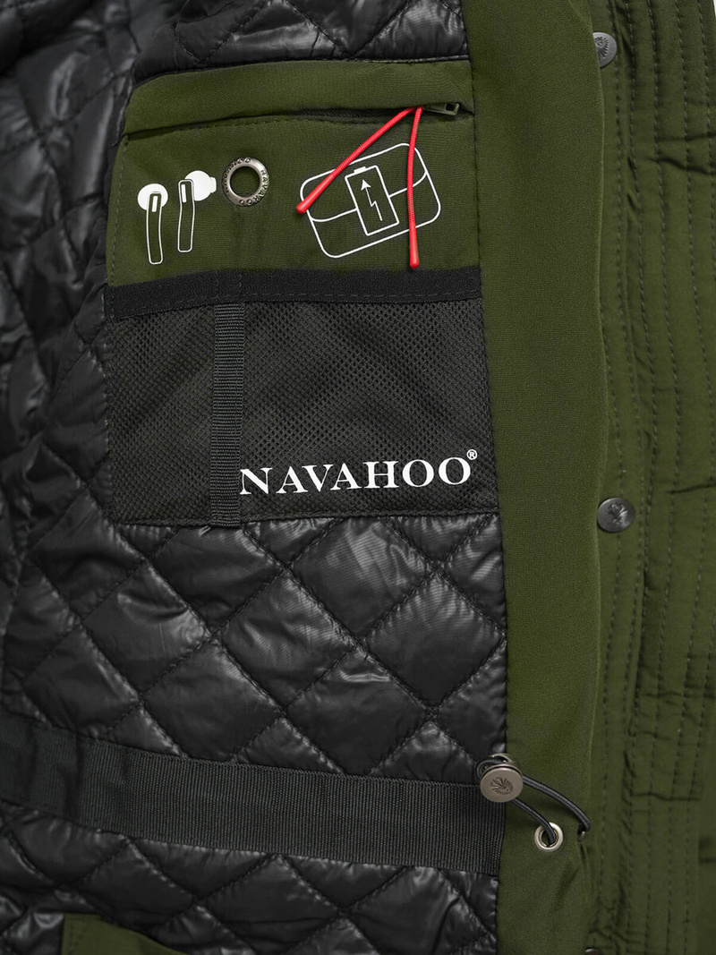 Geacă de femei kaki OZONEE O/W377