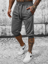 Pantaloni scurți sport bărbați antracit OZONEE JS/XW07/5Z