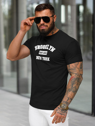 Tricou bărbați negru OZONEE NB/MT3134
