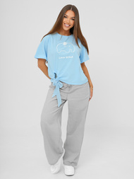 Tricou femei albastră deschis OZONEE JS/RJ77247