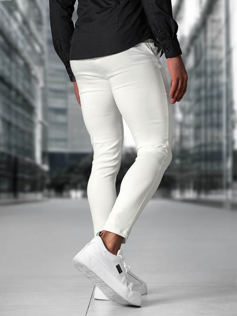 Pantaloni Bărbaţi Ecru OZONEE O/P4049Z