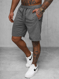Pantaloni scurți sport bărbați antracit OZONEE JS/8K1551/5