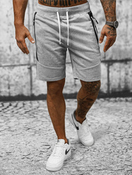 Pantaloni scurți sport bărbați gri OZONEE JS/8K936