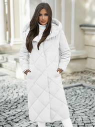 Geacă de femei alb OZONEE JS/5M3173/281Z