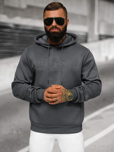 Hanorac bărbați antracit OZONEE JS/27B6502/5