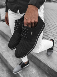 Pantofi pentru bărbați negri T/682