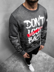 OZONEE JS/DD219Z Hanorac bărbați antracit