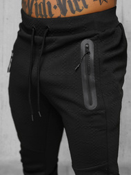 Compleu sport bărbaţi negru OZONEE O/FF3705AB