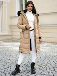 Geacă de femei bej OZONEE O/W377Z