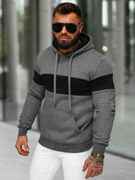 Hanorac bărbați antracit OZONEE JS/8B1316/5