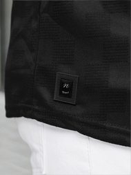 Tricou bărbați negri OZONEE O/QS11621