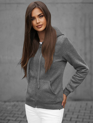 Hanorac femei antracit OZONEE JS/W03Z