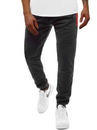 Pantaloni de trening bărbaţi negri OZONEE JS/JZ11021