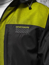 Jachetă bărbați neagră OZONEE JS/22M311/392