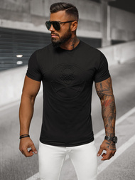Tricou bărbați negru OZONEE NB/MT3103