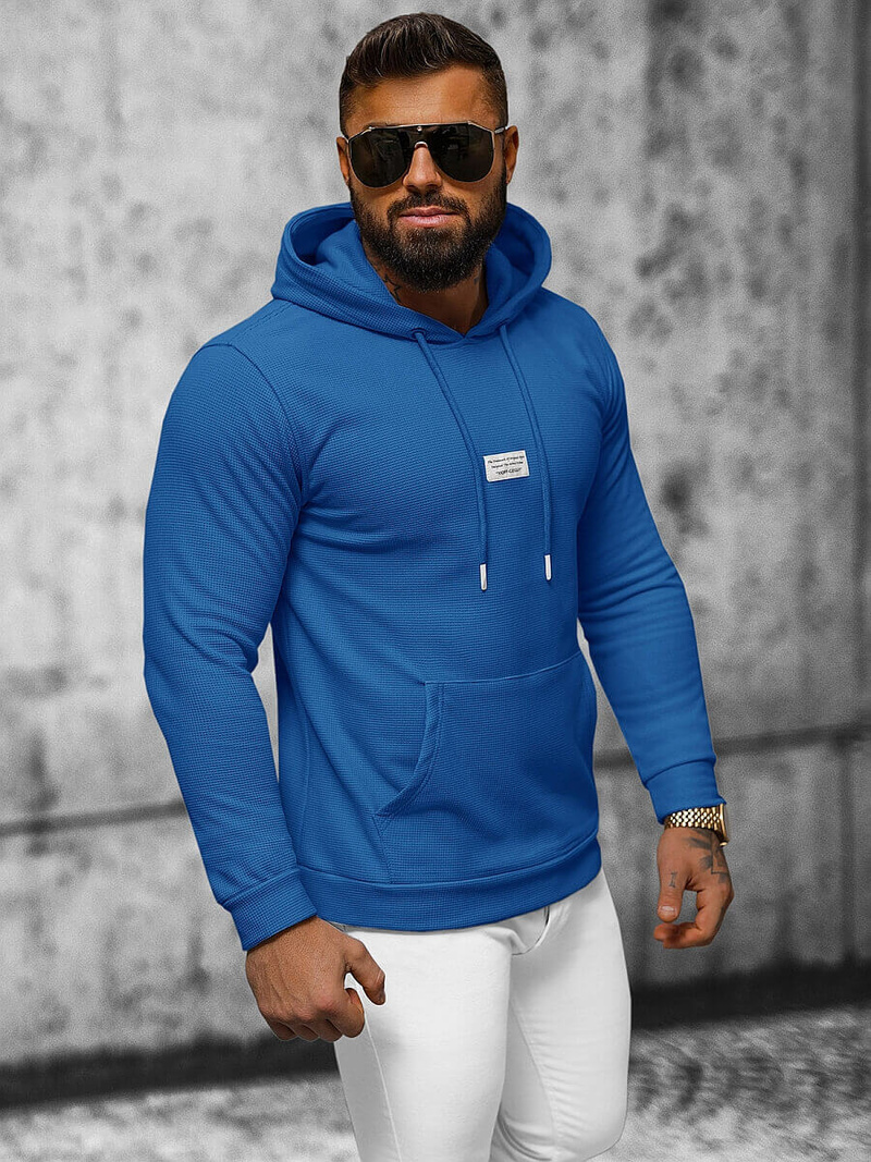 Hanorac bărbați albastru OZONEE O/TB2216