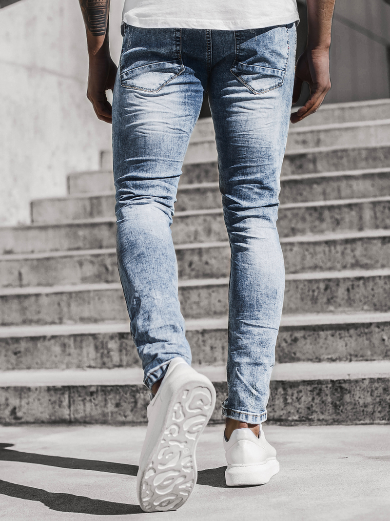 Blugi pentru barbati albaștri OZONEE T/6602