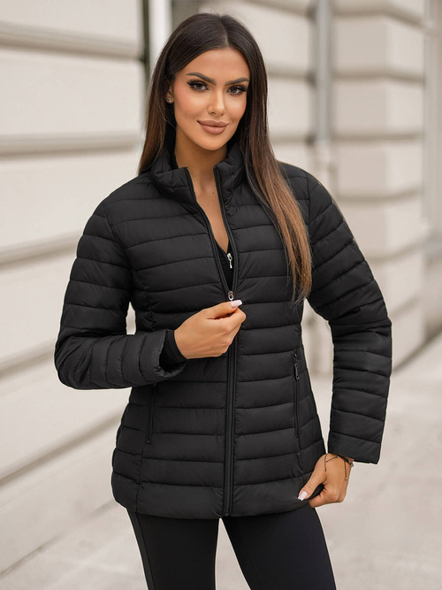 Geacă damă neagra OZONEE JS/16M9109/392Z