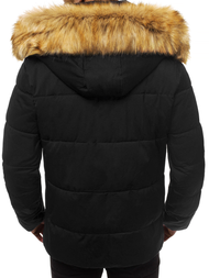 Jachetă bărbați neagră OZONEE JD/336