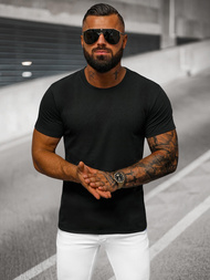 Tricou bărbați negru OZONEE O/T1278/3