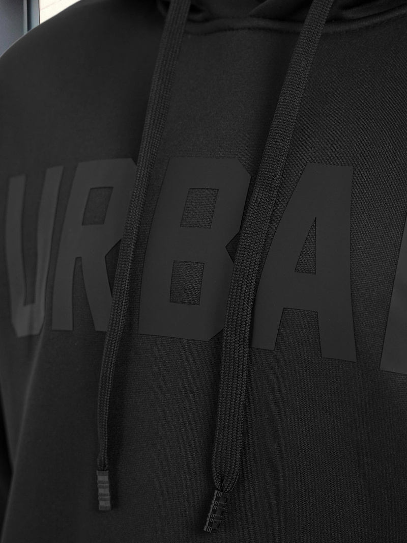 Hanorac bărbați negru OZONEE JS/8B1990/3