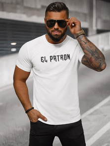 Tricou bărbați alb OZONEE O/T7283