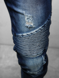 Blugi bărbaţi albaștri OZONEE NB/MP0028B