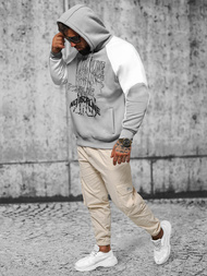 Hanorac gri OZONEE O/SWE23037