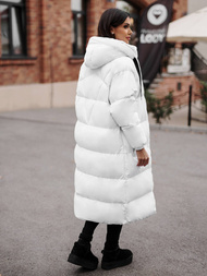 Geacă de femei alb OZONEE JS/5M3163/281Z