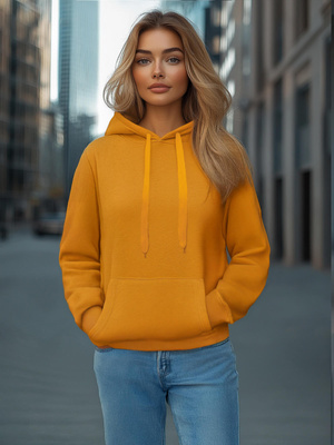 Hanorac femei camel OZONEE JS/W02/26Z