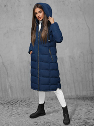 Geacă de femei albastru marin OZONEE JS/M736/215