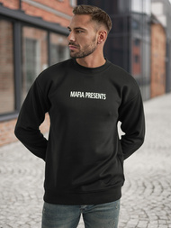 Hanorac bărbați negru OZONEE JS/65B3919/3