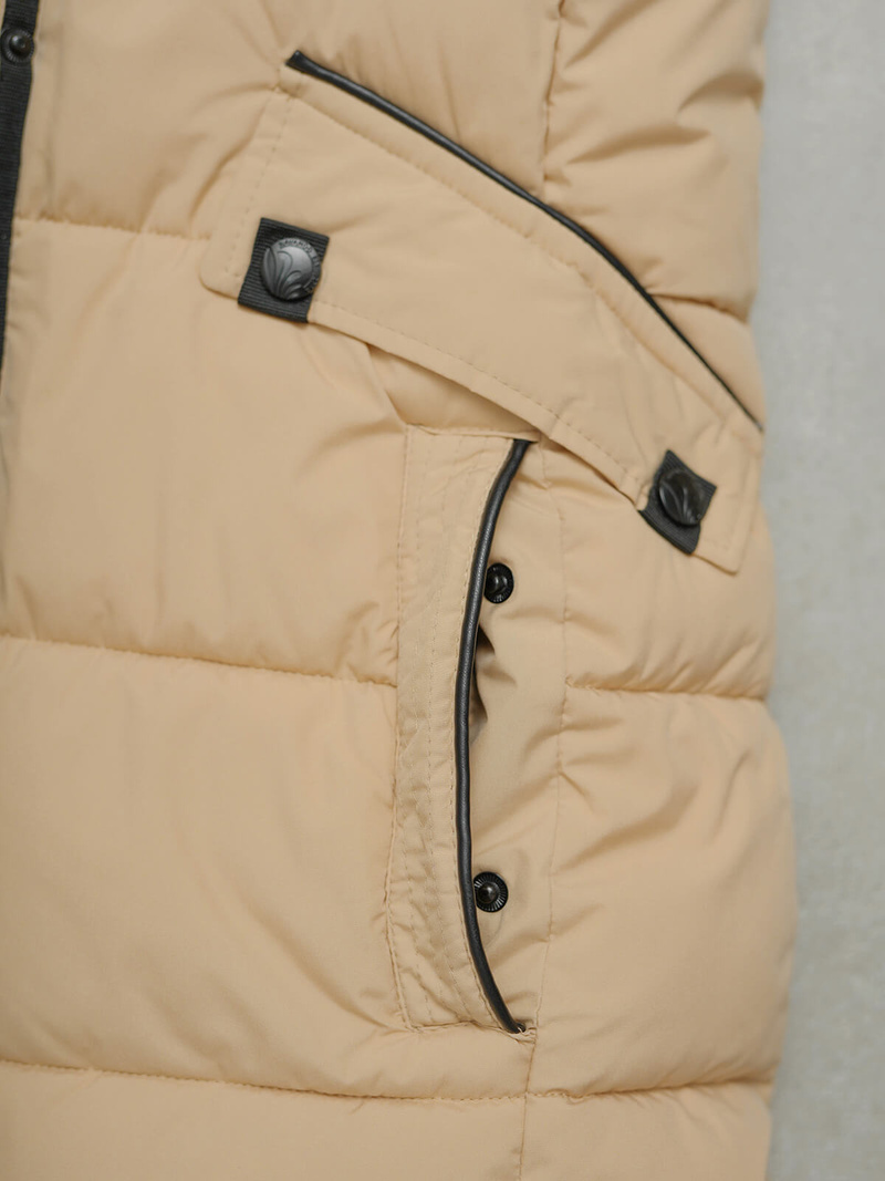 Geacă de femei bej OZONEE O/W377Z