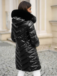 Geacă de femei neagră OZONEE JS/16M9100/392Z