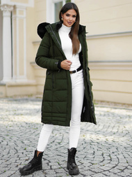 Geacă de femei kaki OZONEE O/W377Z