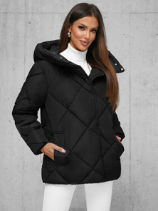 Geacă de femei neagra OZONEE JS/5M3175/392Z