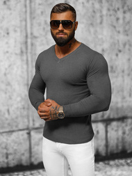 Pulover bărbați antracit OZONEE NB/MMB601/3Z