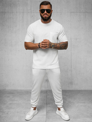 Tricou bărbați alb OZONEE O/Y960T