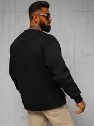 Bluză oversize neagră OZONEE O/SWE23055