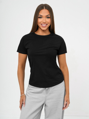 Tricou femei negri OZONEE JS/96T678/3