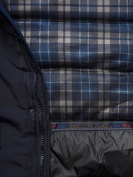 Geacă bărbați albastru marin OZONEE JS/5M718/215