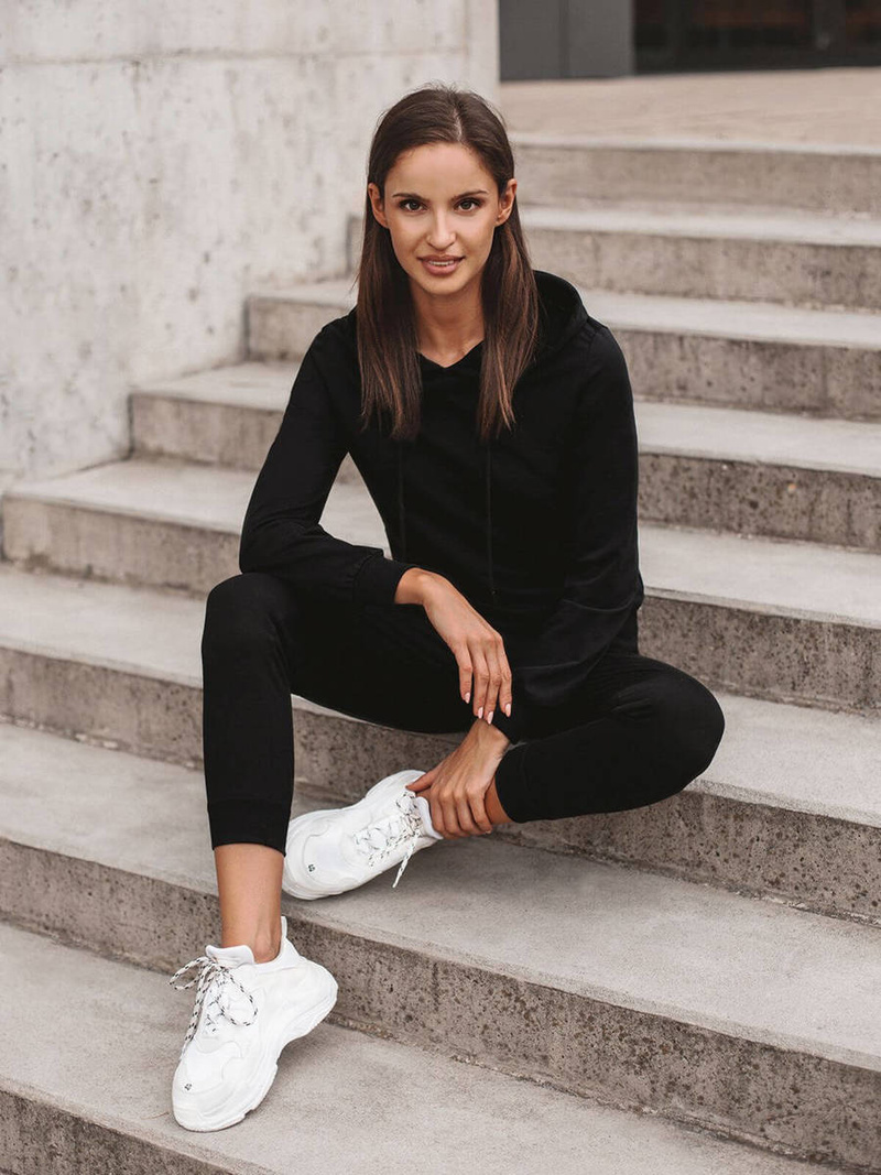 Trening din două piese pentru negru OZONEE O/MB2036/21