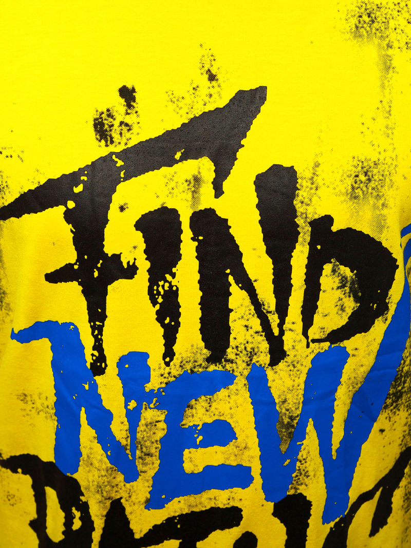 Tricou bărbați galben OZONEE JS/KS2013