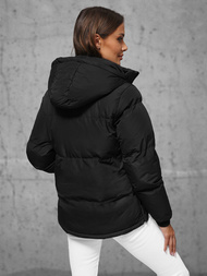 Geacă de femei neagra OZONEE JS/5M3169/392