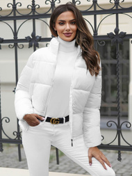 Geacă damă alb OZONEE JS/16M9107/281Z