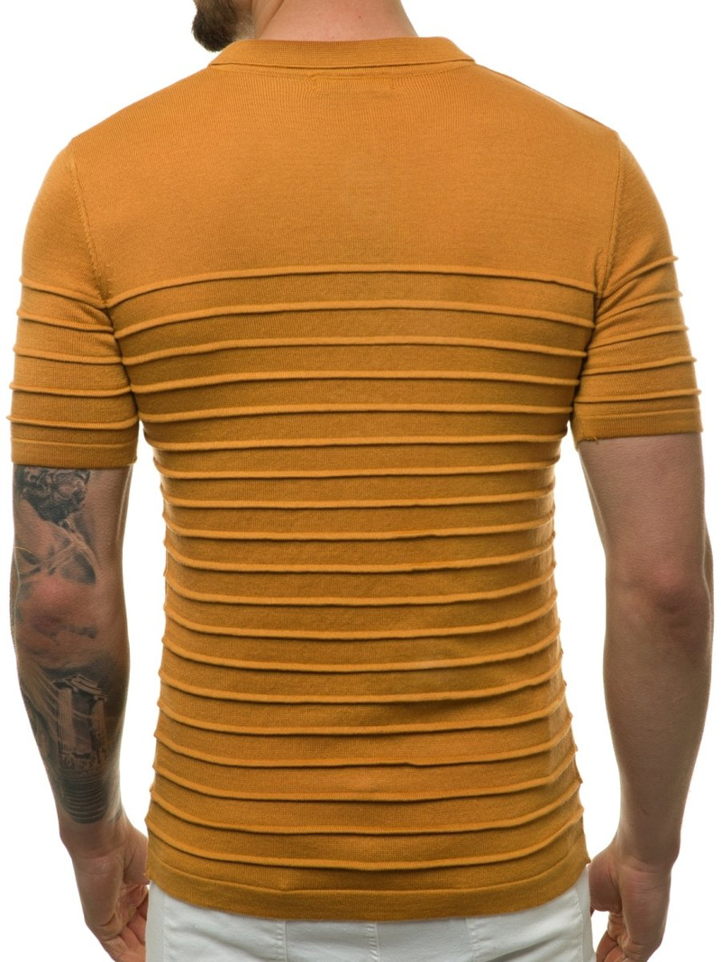 Pulover bărbați albastru camel OZONEE L/2318