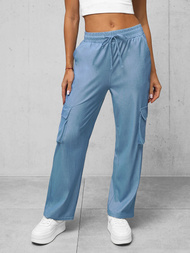 Jeanşi pentru femei albaștri OZONEE O/HGM6610