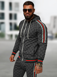 Compleu sport bărbaţi negru OZONEE O/FF5111AB